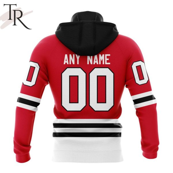 NHL Chicago Blackhawks Personalized 2023 Home Kits Hoodie