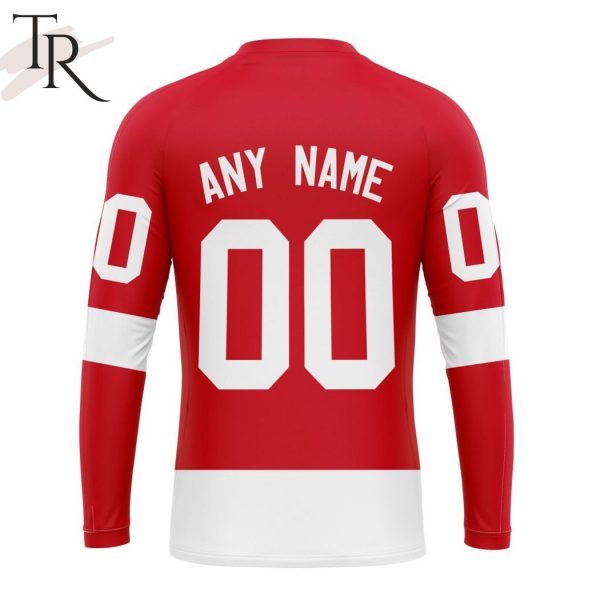 NHL Detroit Red Wings Personalized 2023 Home Kits Hoodie