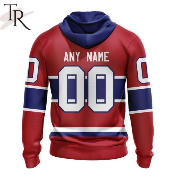 NHL Montreal Canadiens Personalized 2023 Home Kits Hoodie