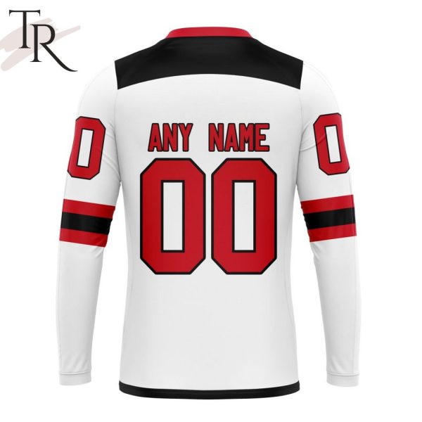 NHL New Jersey Devils Personalized 2023 Away Kits Hoodie