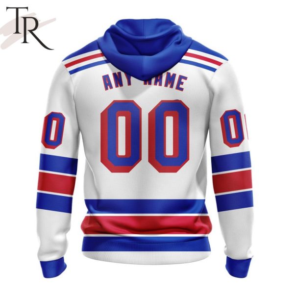 NHL New York Rangers Personalized 2023 Away Kits Hoodie