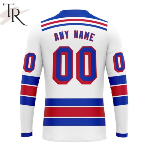 NHL New York Rangers Personalized 2023 Away Kits Hoodie