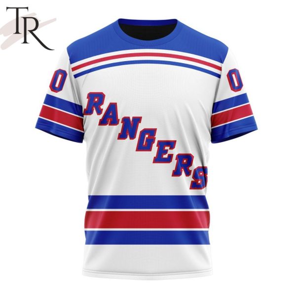 NHL New York Rangers Personalized 2023 Away Kits Hoodie