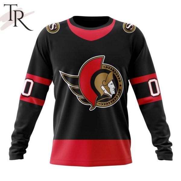 NHL Ottawa Senators Personalized 2023 Home Kits Hoodie