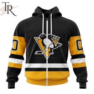 NHL Pittsburgh Penguins Personalized 2023 Home Kits Hoodie