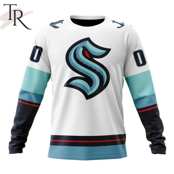 NHL Seattle Kraken Personalized 2023 Away Kits Hoodie
