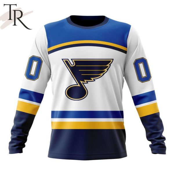 NHL St. Louis Blues Personalized 2023 Away Kits Hoodie