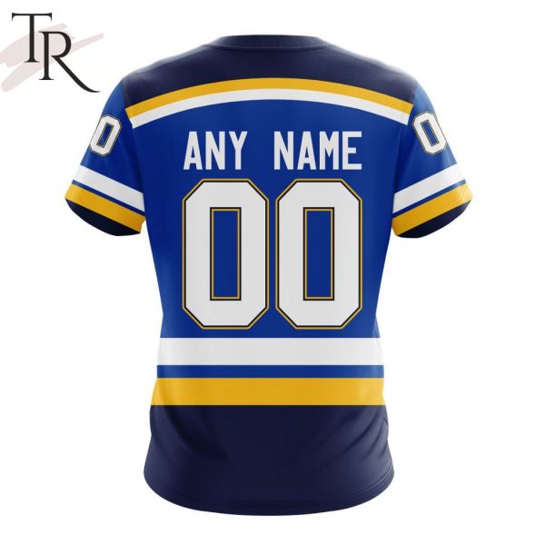 NHL St. Louis Blues Personalized 2023 Home Kits Hoodie