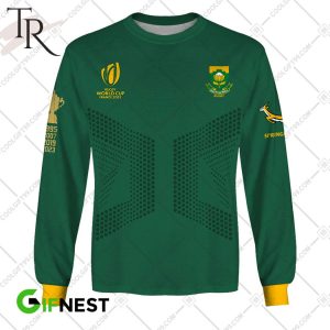 Rugby World Cup France 2023 South Africa Springboks 3D Hoodie
