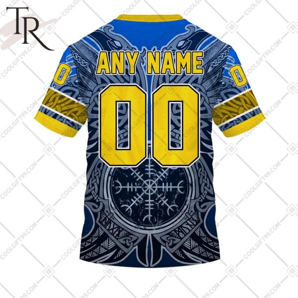 Personalized SHL HV71 Special Viking Design Hoodie