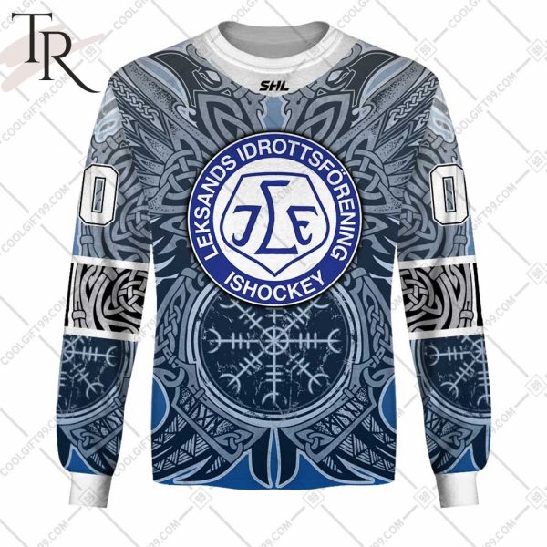 Personalized SHL Leksands IF Special Viking Design Hoodie