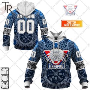 Personalized SHL Linkoping HC Special Viking Design Hoodie