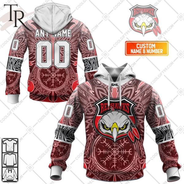 Personalized SHL Malmo Redhawks Special Viking Design Hoodie