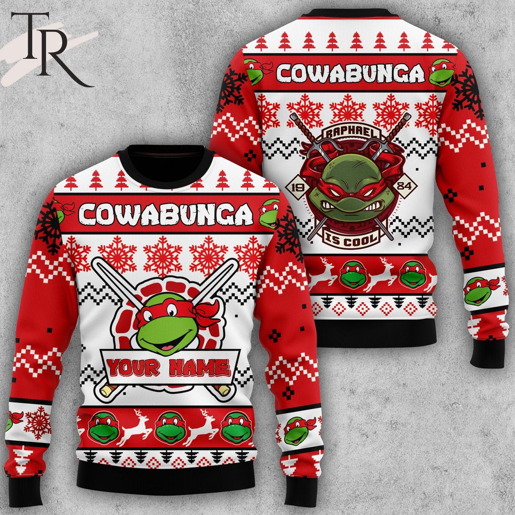 https://images.torunstyle.com/wp-content/uploads/2023/10/31063009/custom-name-cowabunga-raphael-is-cool-tmnt-sweater-christmas-1-QSXoi.jpg