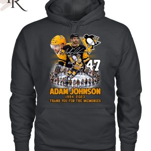 Adam Johnson 1994 – 2023 Pittsburgh Penguins Thank You For The Memories T-Shirt