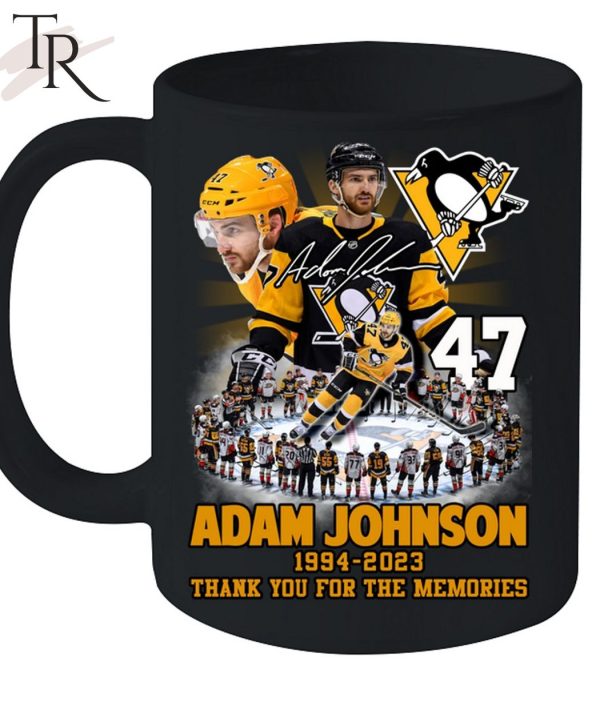 Adam Johnson 1994 – 2023 Pittsburgh Penguins Thank You For The Memories T-Shirt