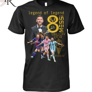 Legend Of Legend Messi 8th Ballon D’Or T-Shirt