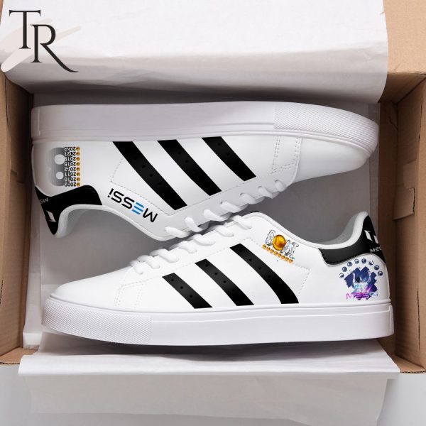 GOAT 8th Ballon D’Or Winner 2023 Lionel Messi Stan Smith – White, Black