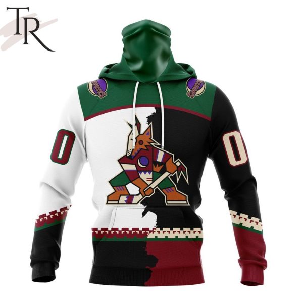 NHL Arizona Coyotes Personalize 2023 Home Mix Away Hoodie