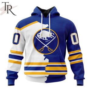 NHL Buffalo Sabres Personalize 2023 Home Mix Away Hoodie