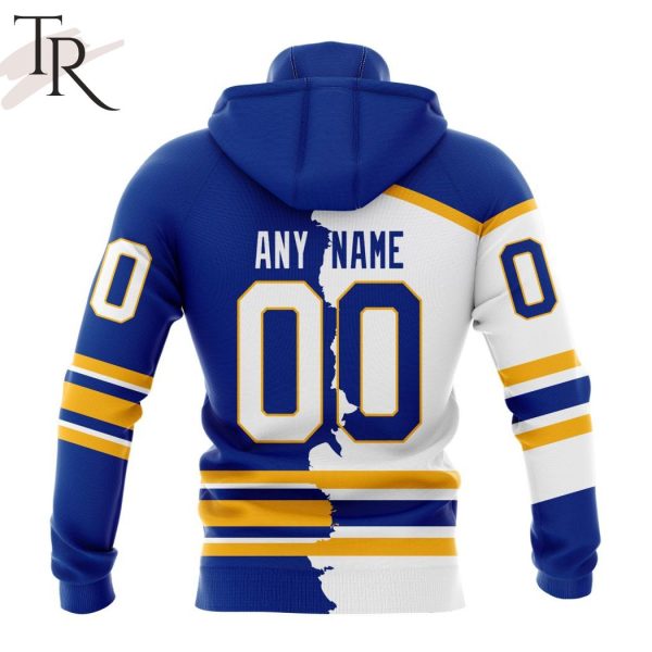 NHL Buffalo Sabres Personalize 2023 Home Mix Away Hoodie