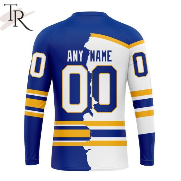 NHL Buffalo Sabres Personalize 2023 Home Mix Away Hoodie