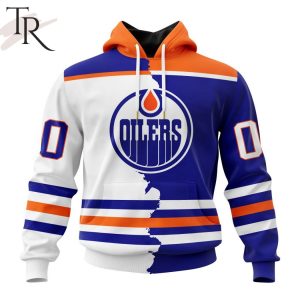 NHL Edmonton Oilers Personalize 2023 Home Mix Away Hoodie