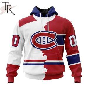NHL Montreal Canadiens Personalize 2023 Home Mix Away Hoodie