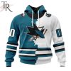 NHL Pittsburgh Penguins Personalize 2023 Home Mix Away Hoodie