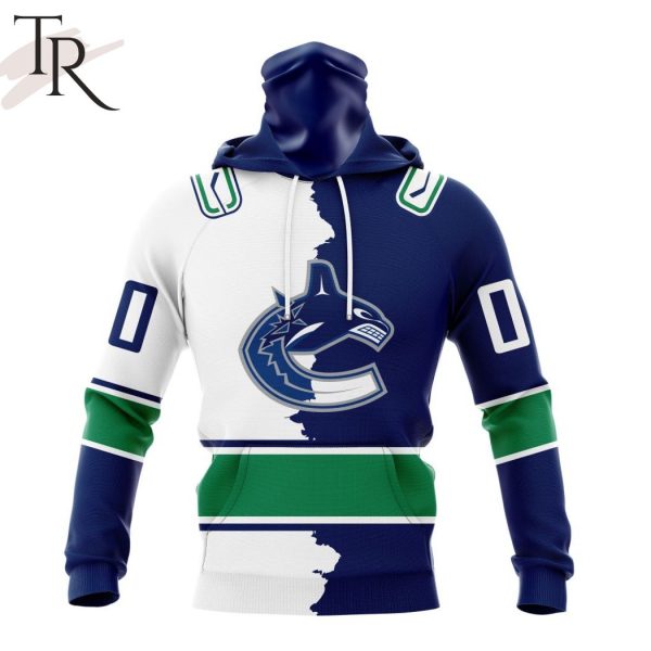 NHL Vancouver Canucks Personalize 2023 Home Mix Away Hoodie