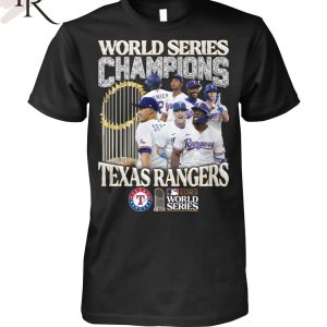 2023 World Series Champions Texas Rangers T-Shirt