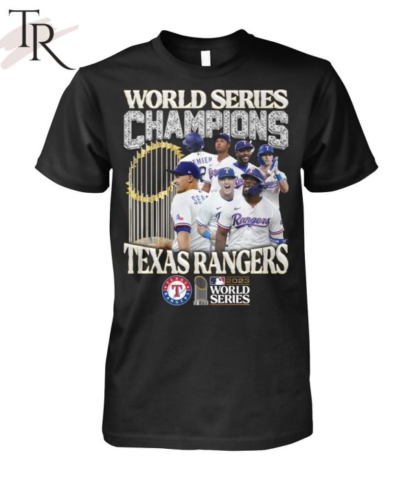 2023 World Series Champions Texas Rangers T-Shirt