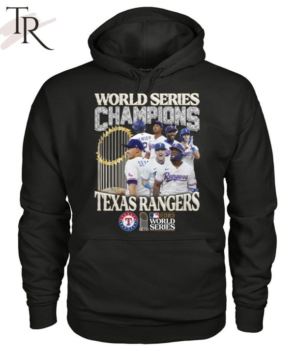 2023 World Series Champions Texas Rangers T-Shirt