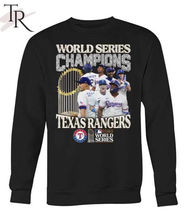 2023 World Series Champions Texas Rangers T-Shirt