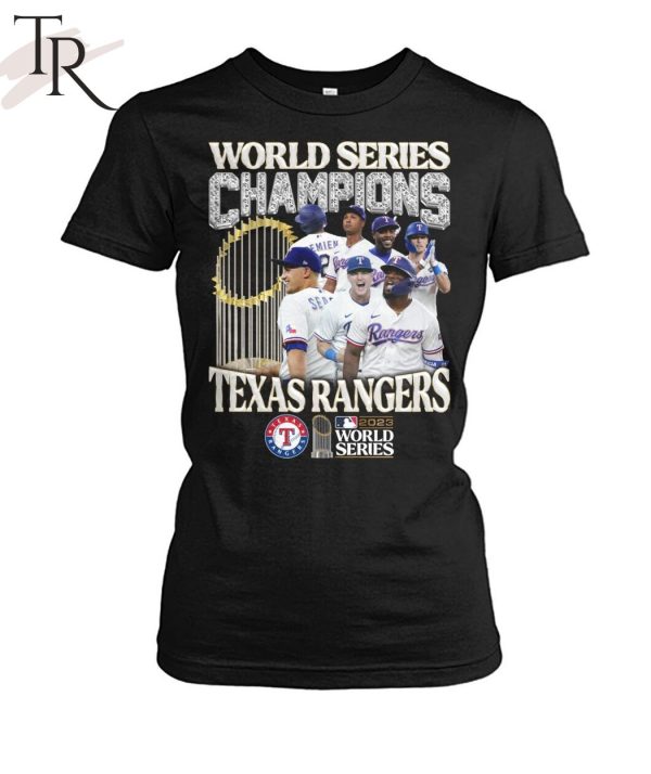 2023 World Series Champions Texas Rangers T-Shirt