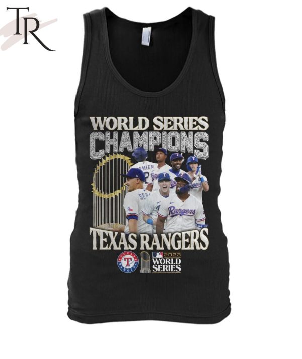 2023 World Series Champions Texas Rangers T-Shirt