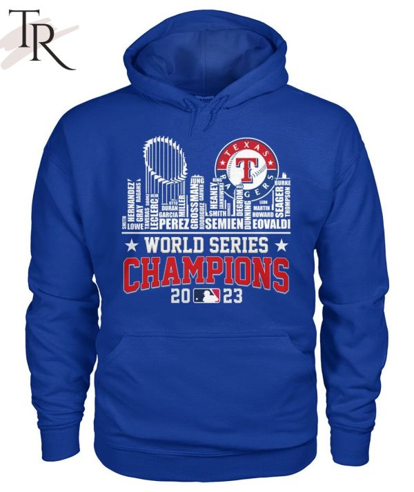 Texas City World Series Champions 2023 Texas Rangers T-Shirt