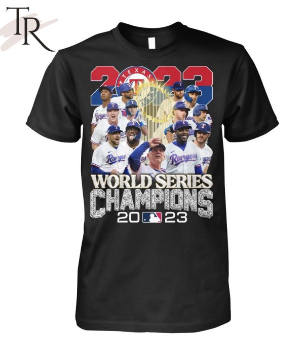 World Series Champions 2023 Texas Rangers T-Shirt