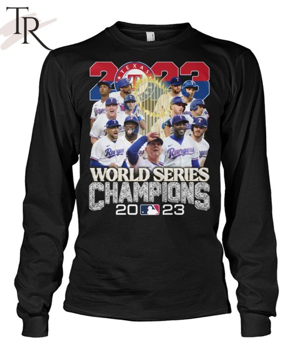 World Series Champions 2023 Texas Rangers T-Shirt