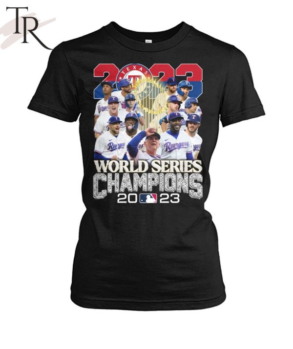 World Series Champions 2023 Texas Rangers T-Shirt