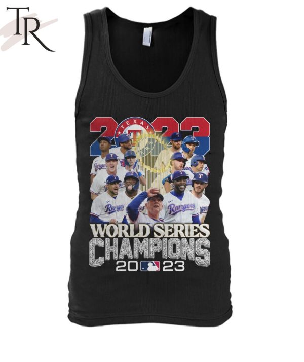 World Series Champions 2023 Texas Rangers T-Shirt