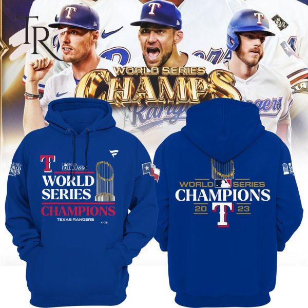 2023 Fall Classic World Series Champions Texas Rangers Hoodie