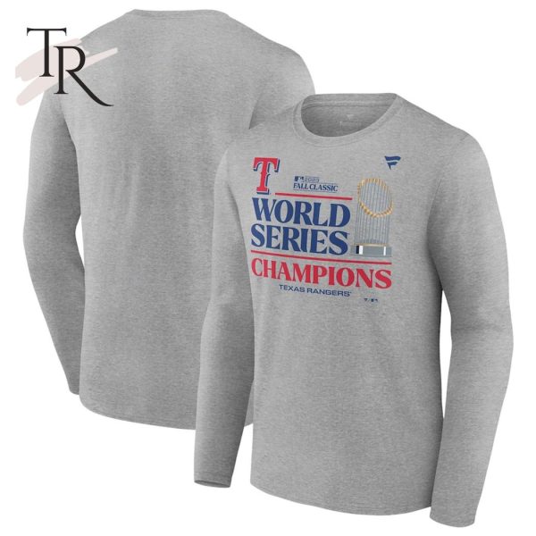 Texas Rangers MLB World Series Champions 2023 Fall Classic Hoodie