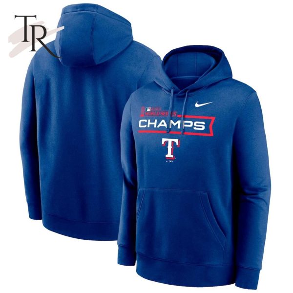 Texas Rangers MLB World Series Champions 2023 Hoodie