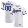 Texas Rangers Jersey World Series Champions 2023 Active Player Custom Cream City Connect