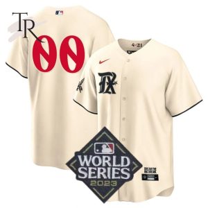 Texas Rangers Jersey World Series Champions 2023 City Connect Cool Base