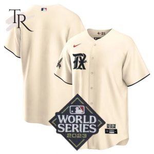 Texas Rangers World Series Champions 2023 Cream City Connect Player Jersey With Name Cool Base