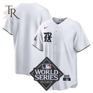 Texas Rangers World Series Champions 2023 Player City Connect Jersey With Name Cool White