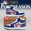 Custom Name And Number 2023 Postseason Texas Rangers Air Jordan 1