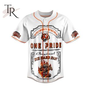 Cincinnati Bengals One Pride Original Die Hard Fan Bengals Pride Since 1968 Baseball Jersey